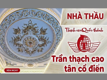 Thạch cao | Báo Giá & Quy Trình Thi Công Trần Nhà Đẹp Từ A-Z Hợp Phong Thủy